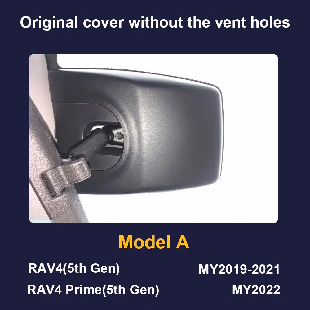 Camera DVR FiTCAMX 4K fata-spate special conceput pentru Toyota RAV4 2019-2025 Model A (fara guri de aerisire pe capac) - imagine 5