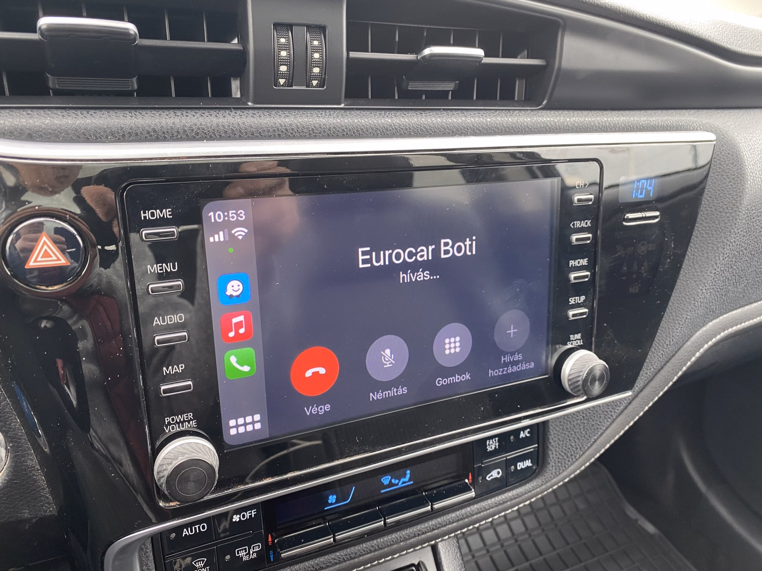 Kit retrofit Toyota touch 3 cu CarPlay si Android auto, pentru Toyota Auris,Corolla si Prius 2015-2018 - imagine 2