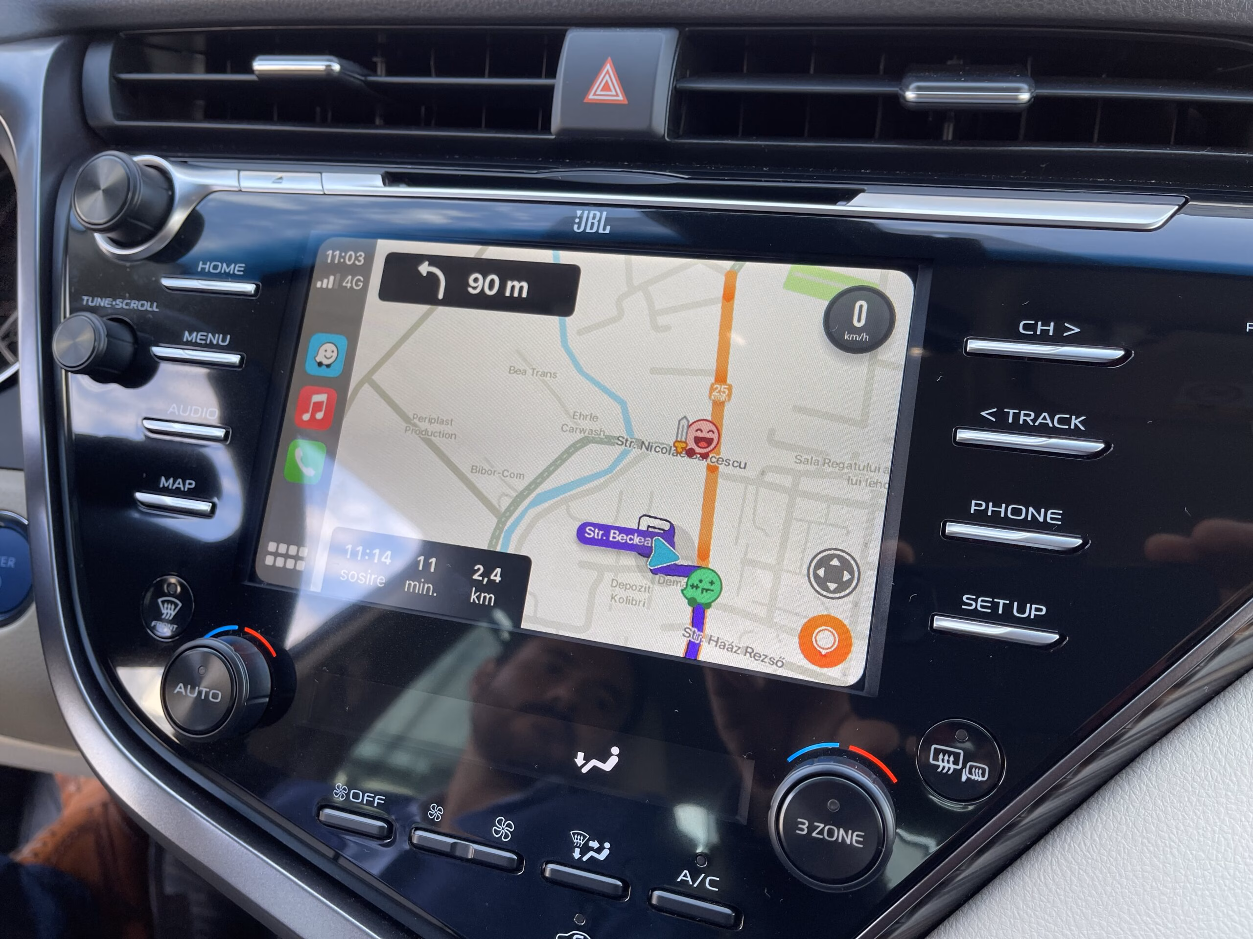 Wireless Carplay, Android auto pentru Land Rover si Jaguar cu sistem multimedia Bosch si cu display de 8". Mirror link si USB multimedia player - imagine 11