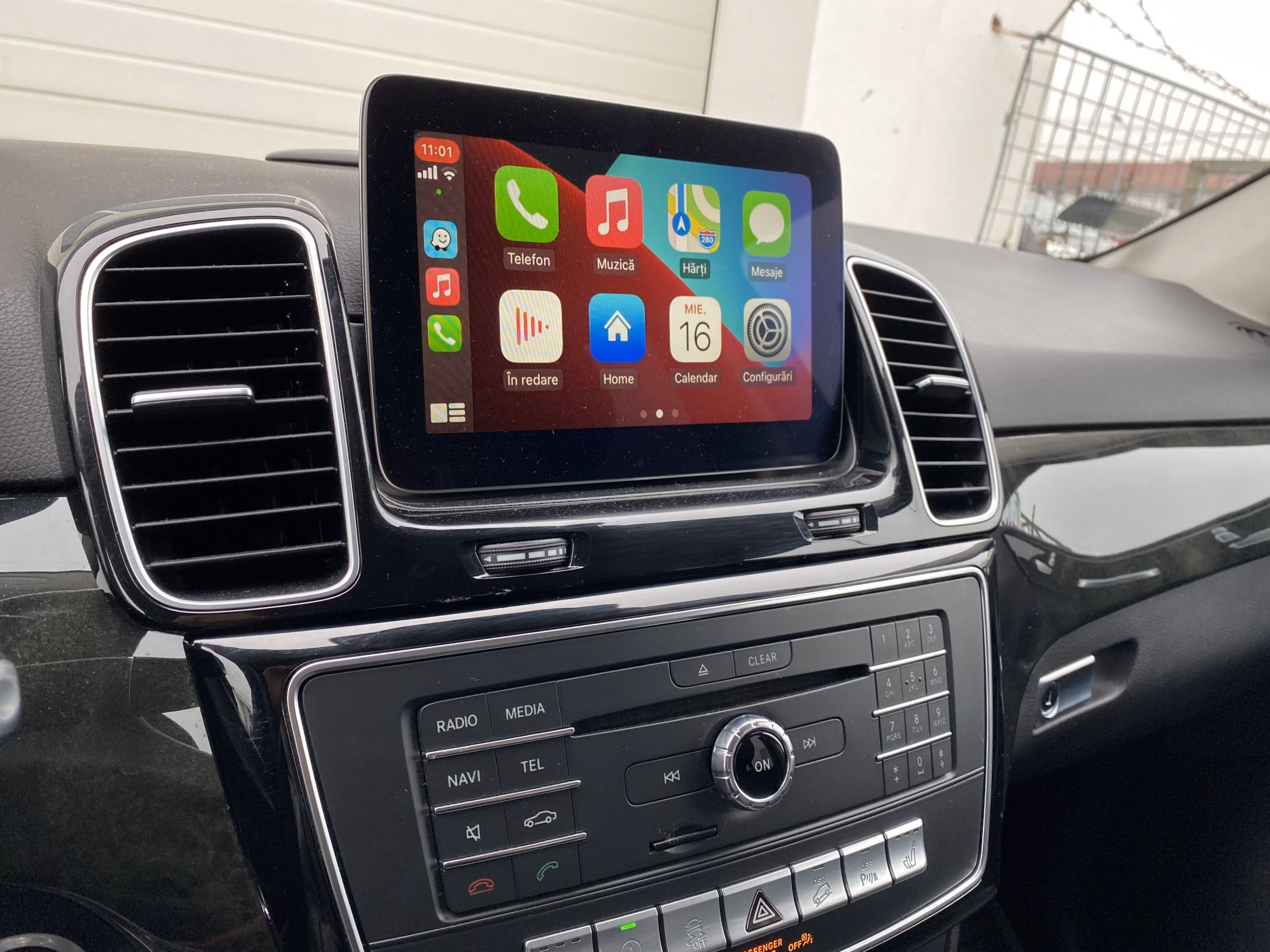 Wireless Carplay, Android auto pentru Mercedes cu sistem NTG 5.0-5.1 compatibil si cu S Class W222. Mirror link si intrare camera fata spate. - imagine 13