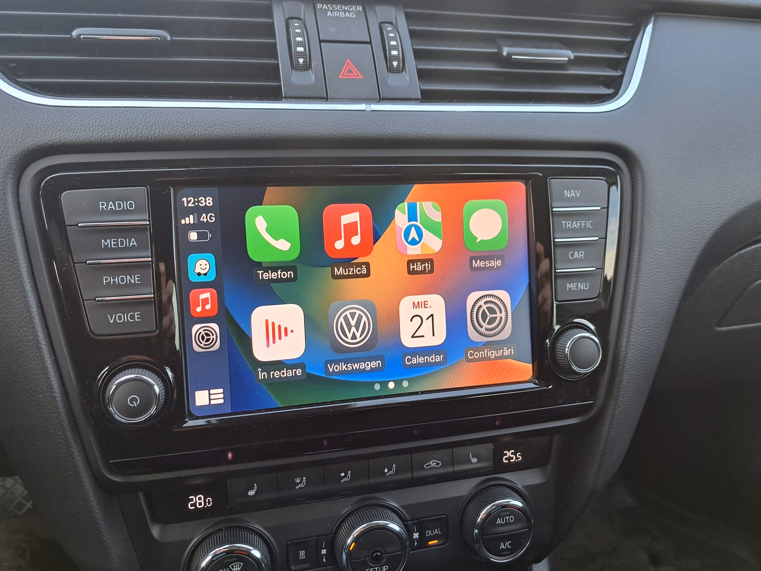 Wireless Carplay, Android auto pentru VW MIB1/MIB2/MIB2.5 (2012-2021), cu Mirror link si intrare camera fata-spate - imagine 13