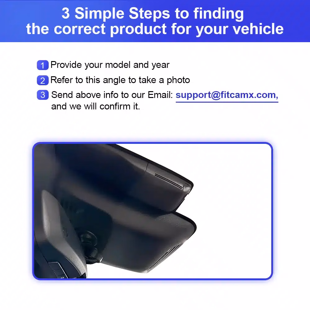 Camera DVR FiTCAMX 2K fata-spate special conceput pentru Toyota C-HR 2024+ - imagine 5