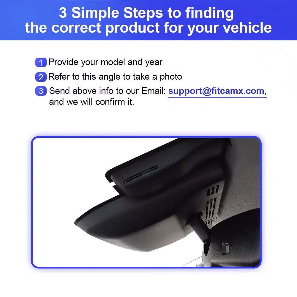 Camera DVR FiTCAMX 2K fata-spate special conceput pentru Toyota C-HR 2024+ - imagine 9