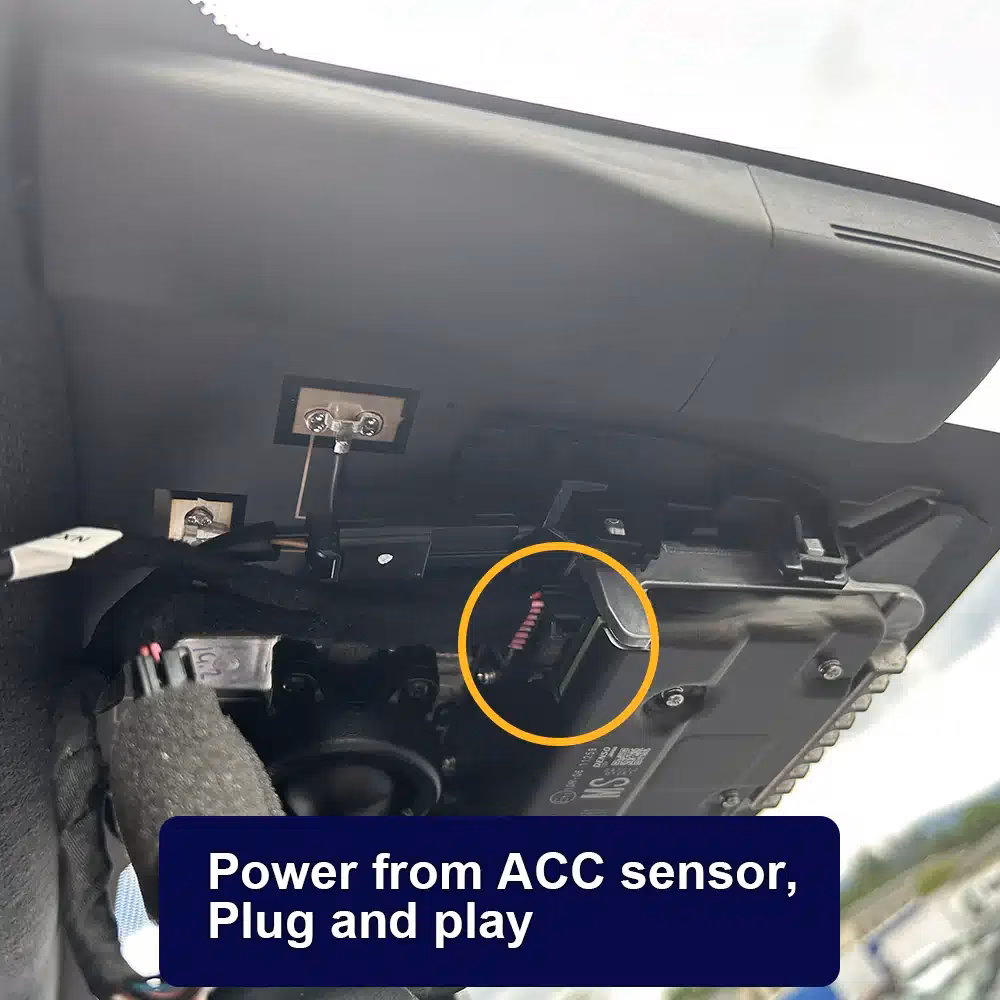 Camera DVR FiTCAMX 4K fata-spate special conceput pentru Mercedes GLE (V167),GLS (X167) 2020-2025. Model D. - imagine 3