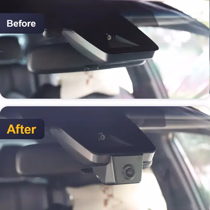 Camera DVR FiTCAMX fata-spate special conceput pentru Toyota Highlander 2020-2025 - imagine 2