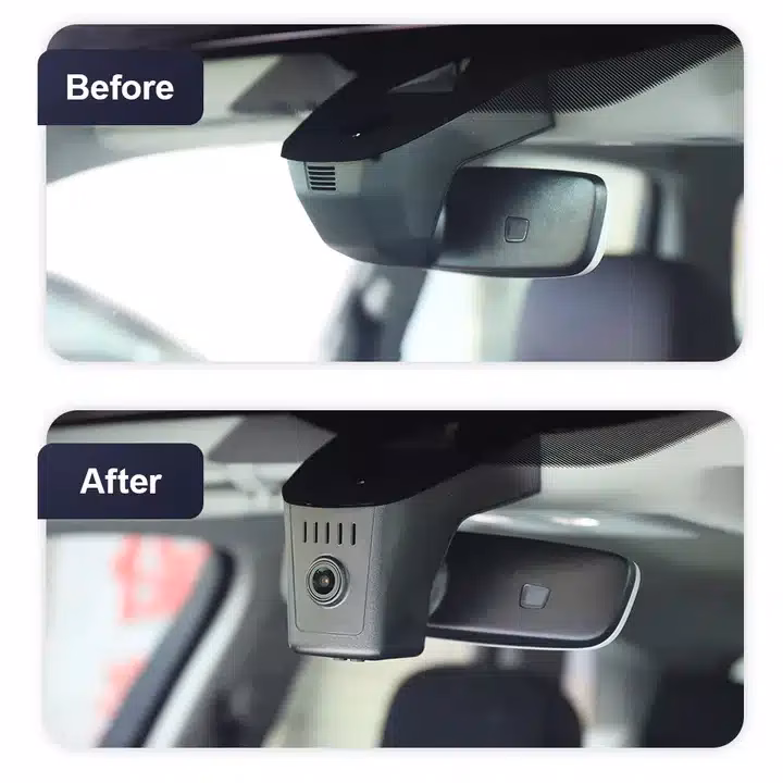 Camera DVR FiTCAMX fata-spate special conceput pentru VW Touareg 2019-2024 - imagine 3