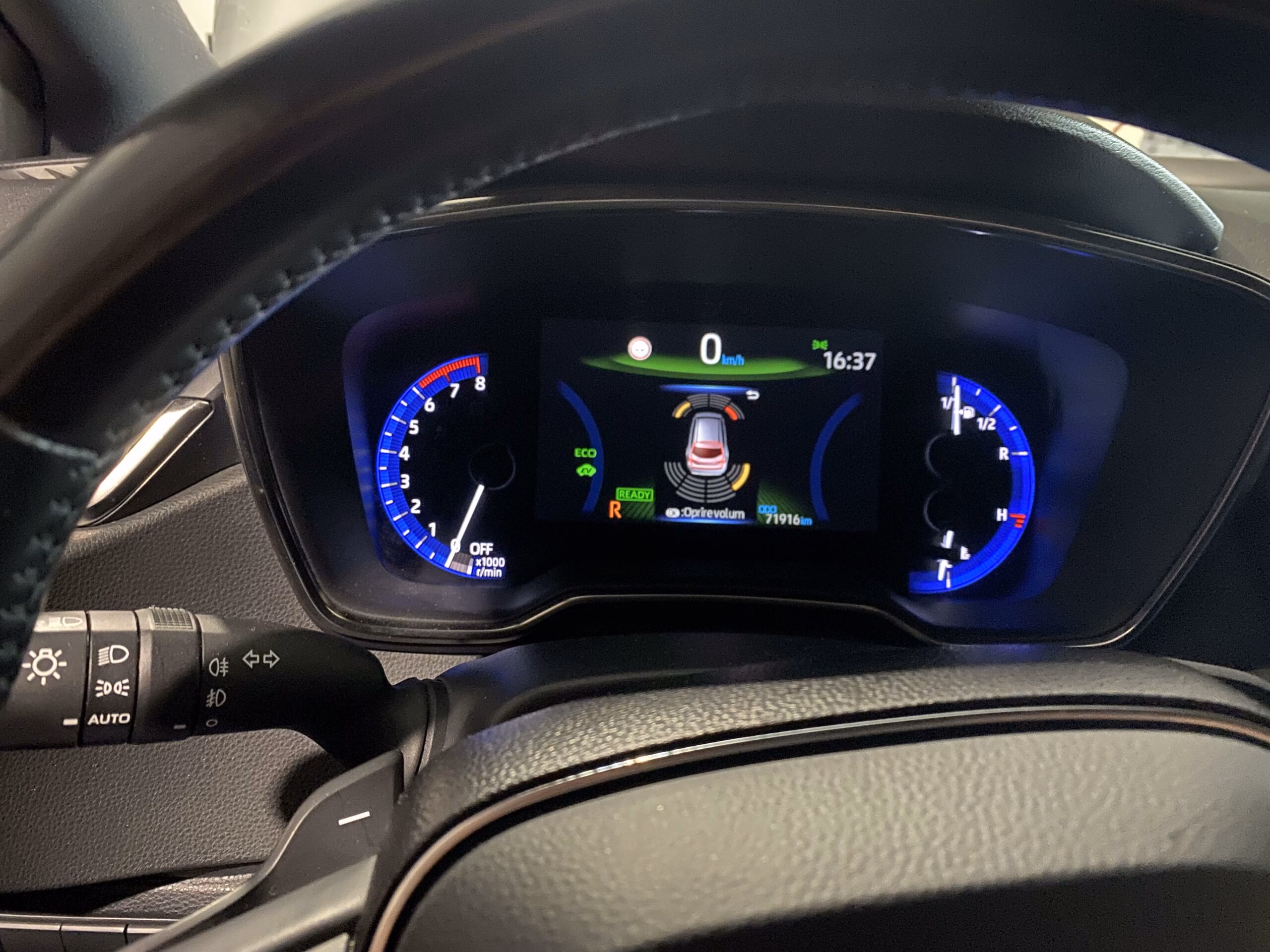 Kit senzori parcare fata-spate, dedicat Toyota Corolla 2019-2022