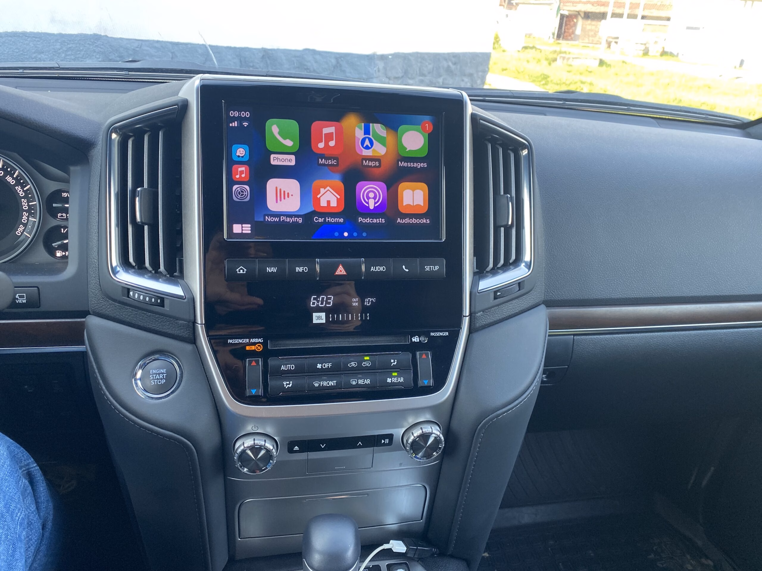 Wireless Carplay-Wireless Android Auto si Mirror link pentru Toyota Land Cruiser J200 2019-2022